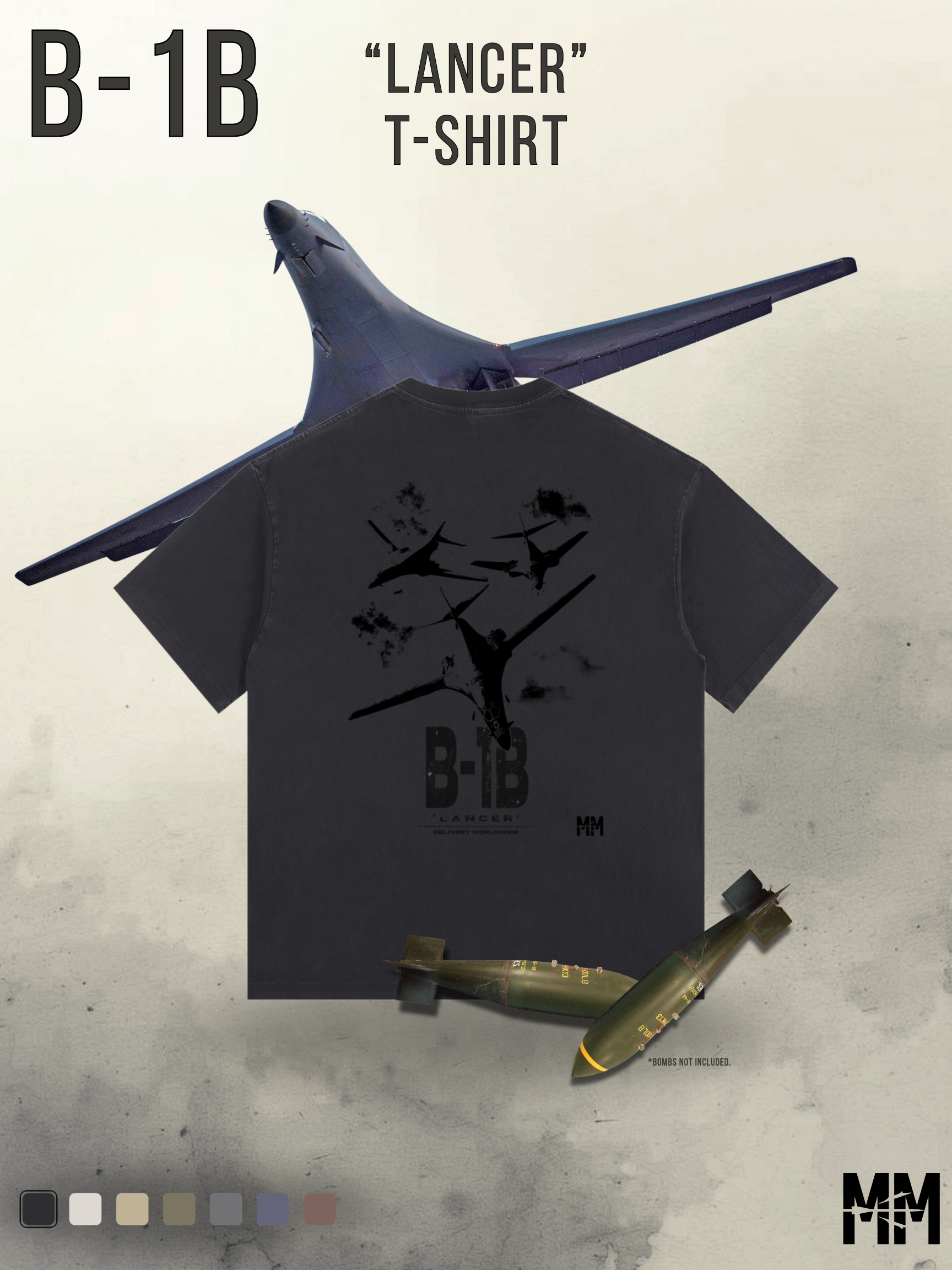 Vintage Washed B-1B T-Shirt