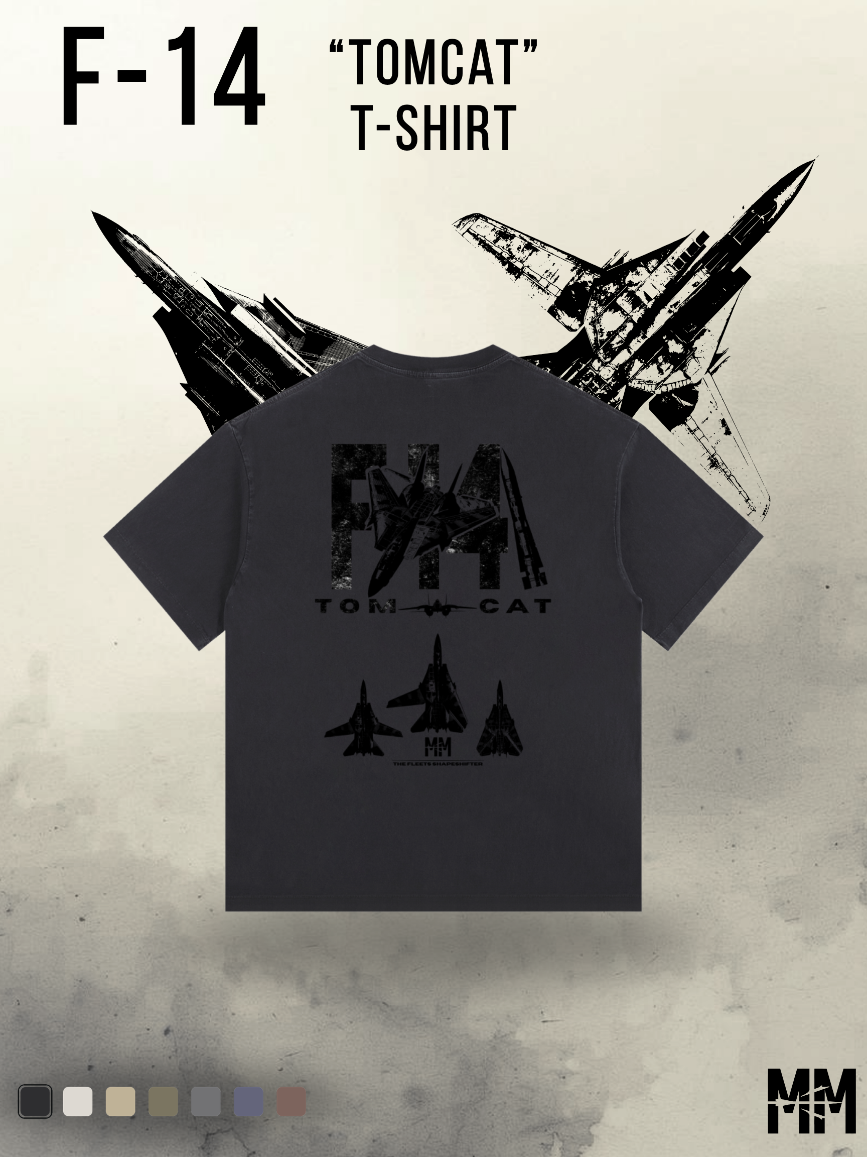Vintage Washed F-14 T-Shirt