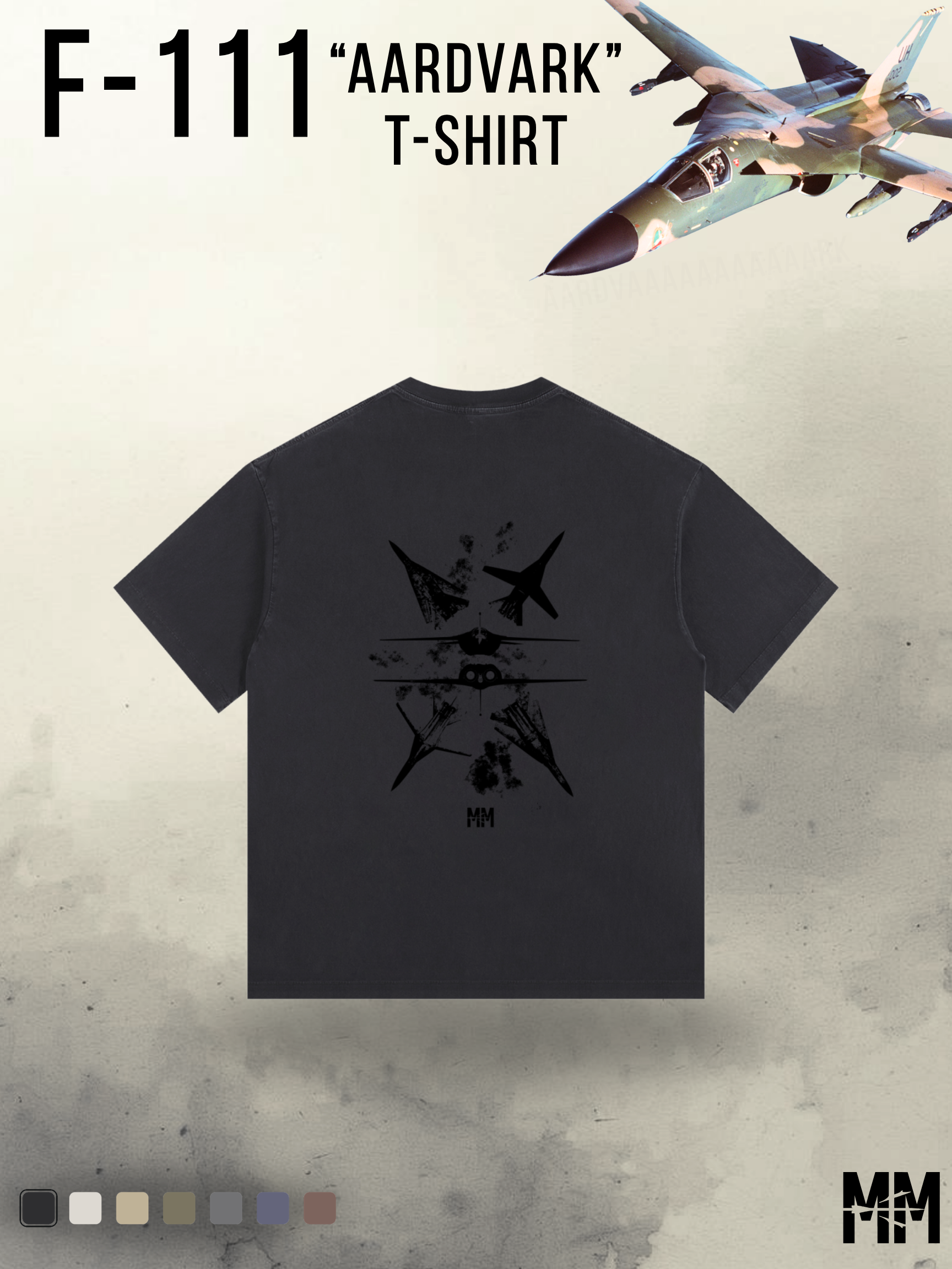 Vintage Washed F-111 T-Shirt