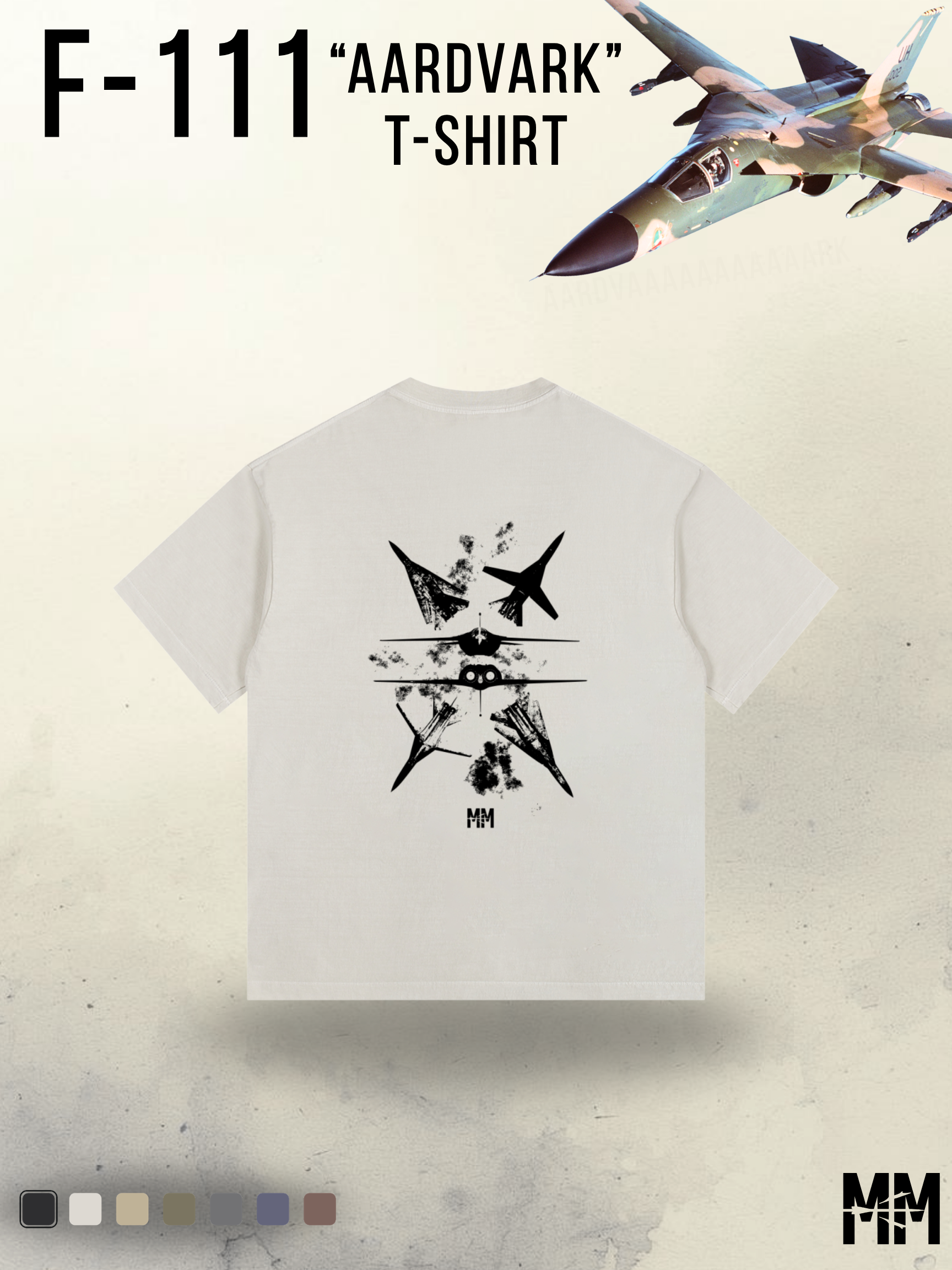 Vintage Washed F-111 T-Shirt