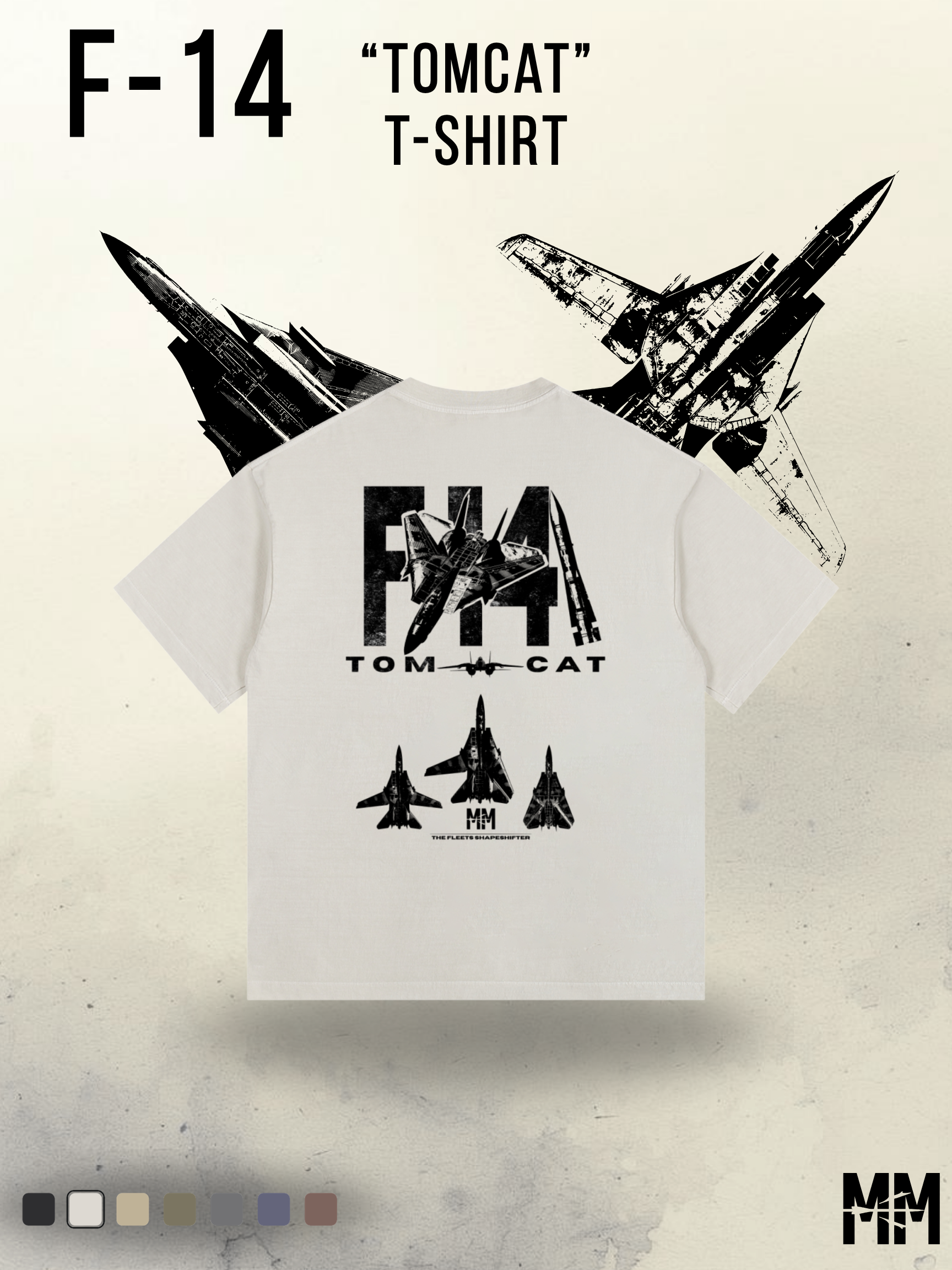 Vintage Washed F-14 T-Shirt