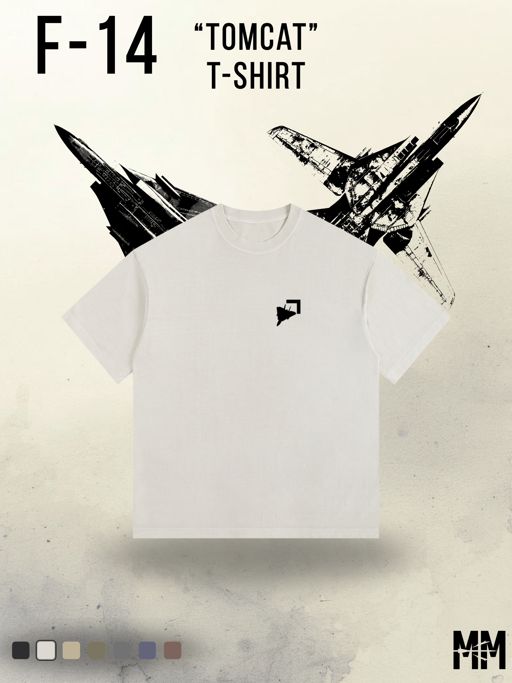 Vintage Washed F-14 T-Shirt