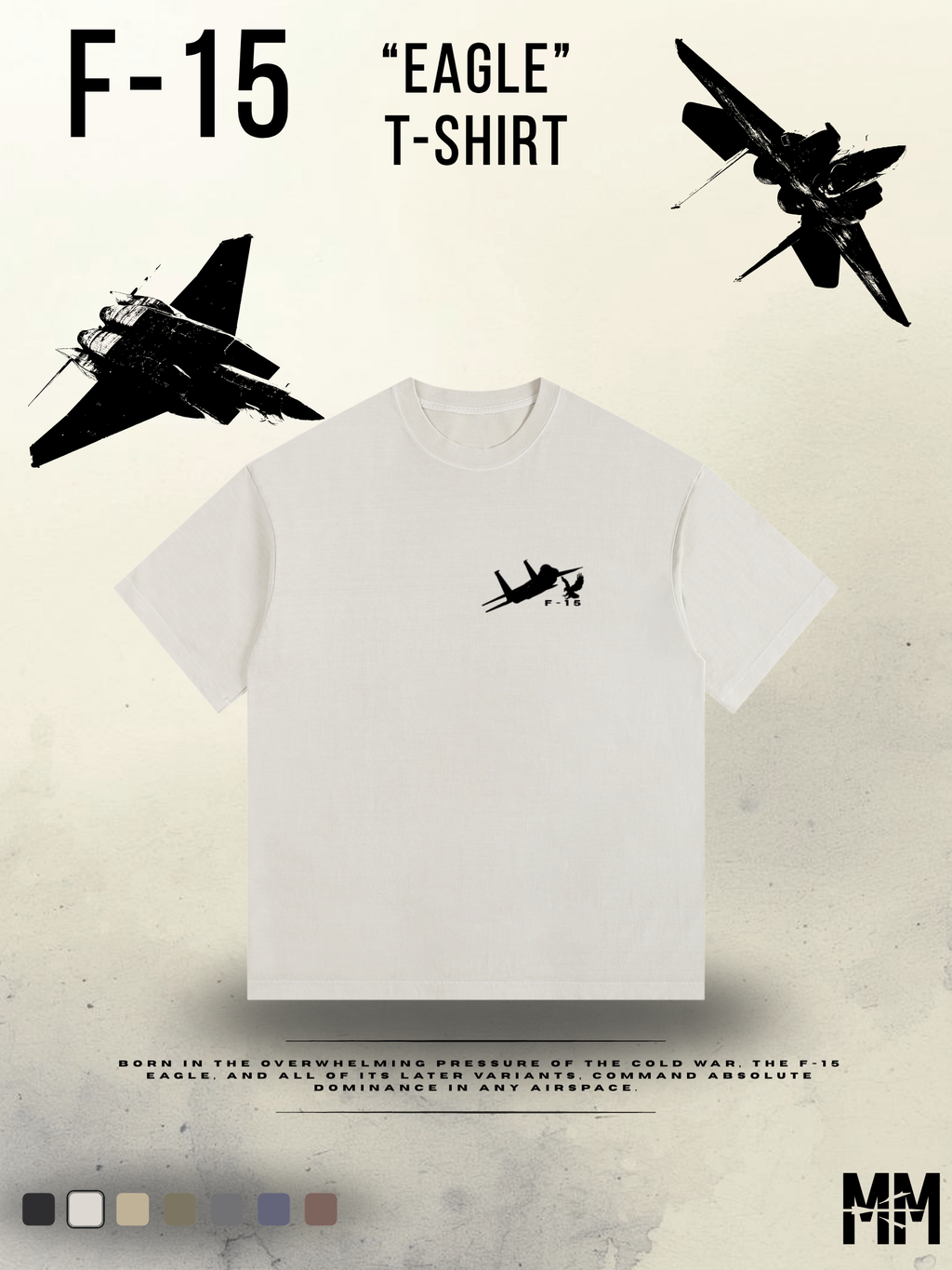 Vintage Washed F-15 T-Shirt