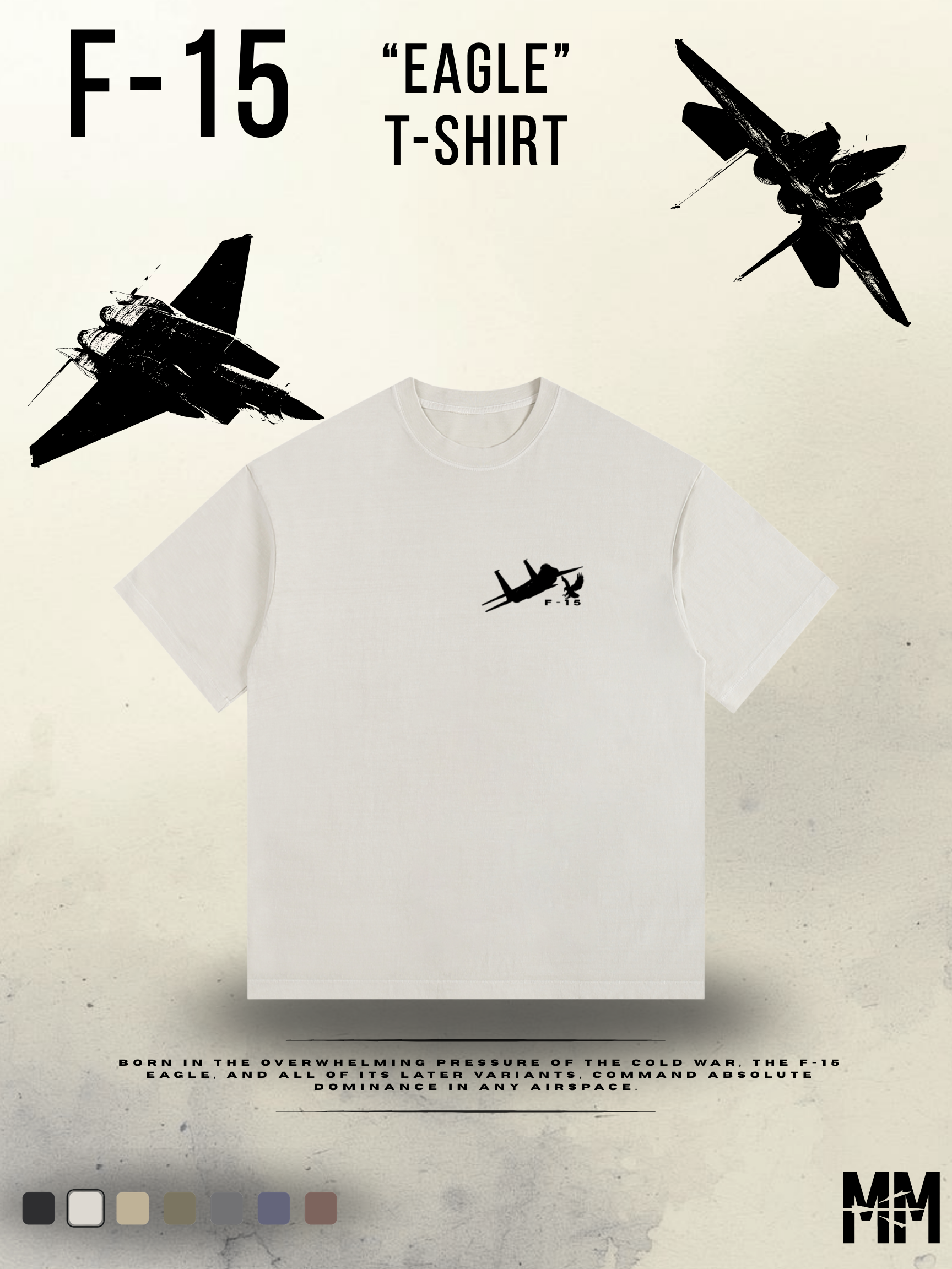 Vintage Washed F-15 T-Shirt