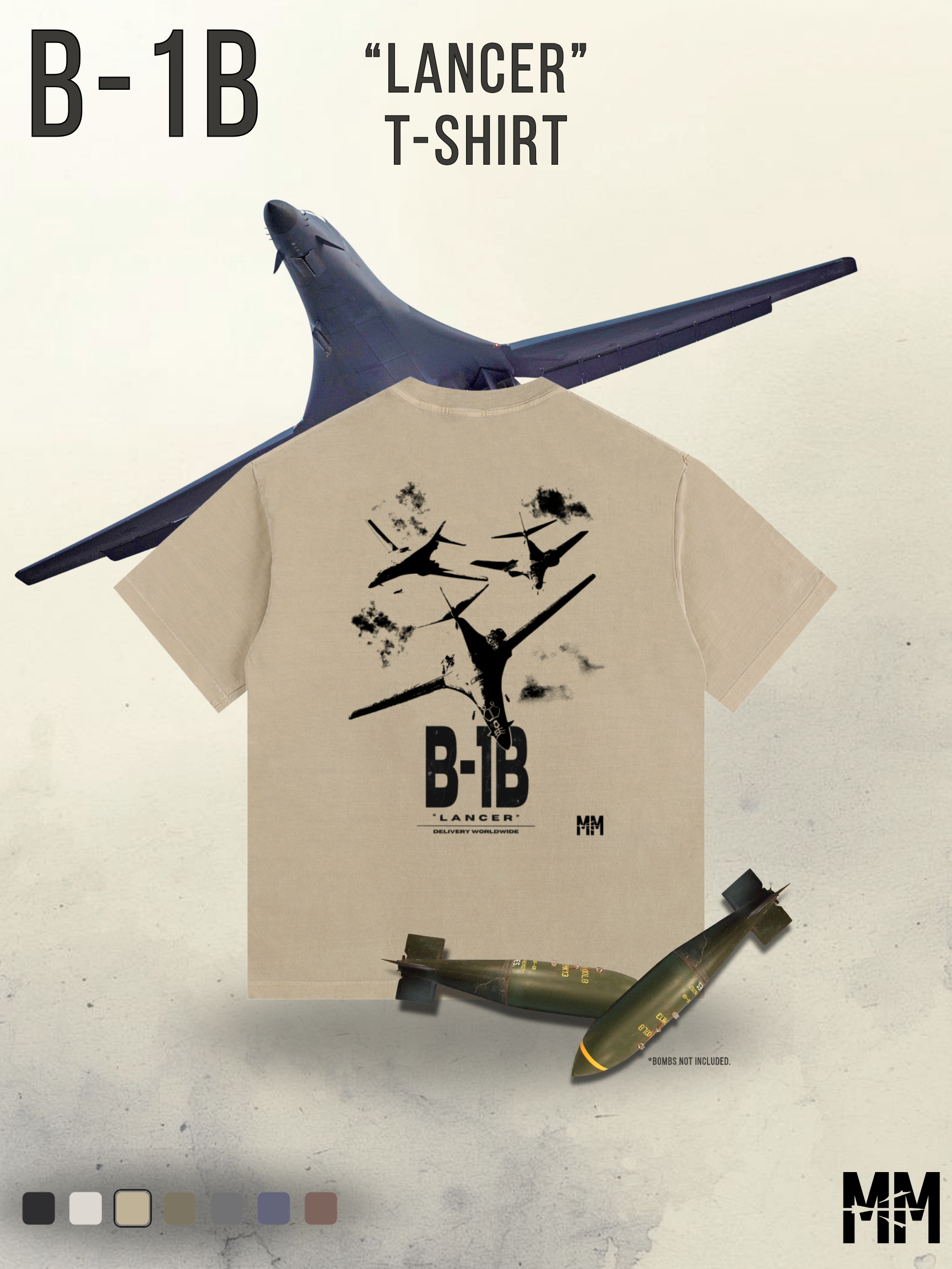 Vintage Washed B-1B T-Shirt