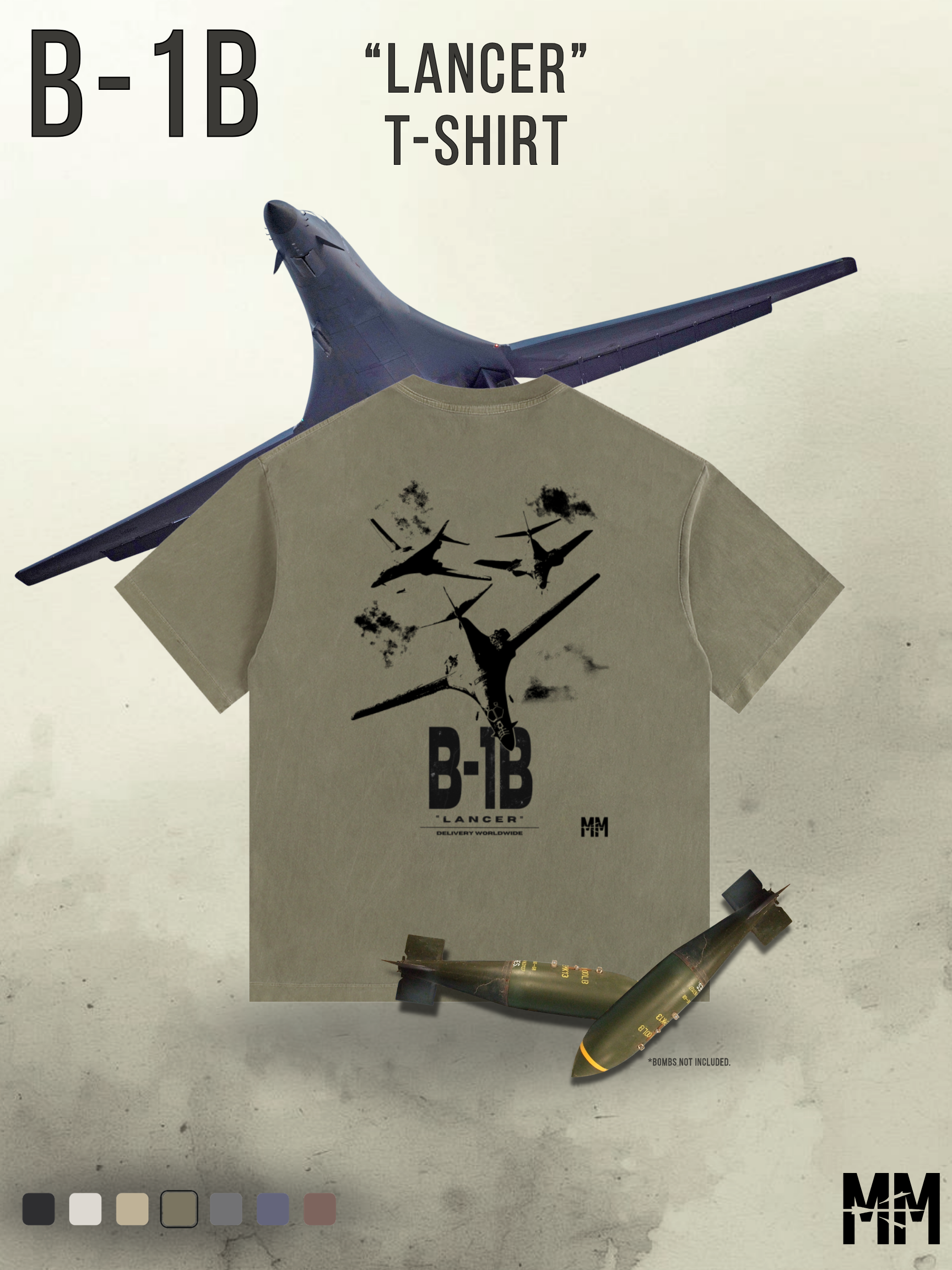 Vintage Washed B-1B T-Shirt