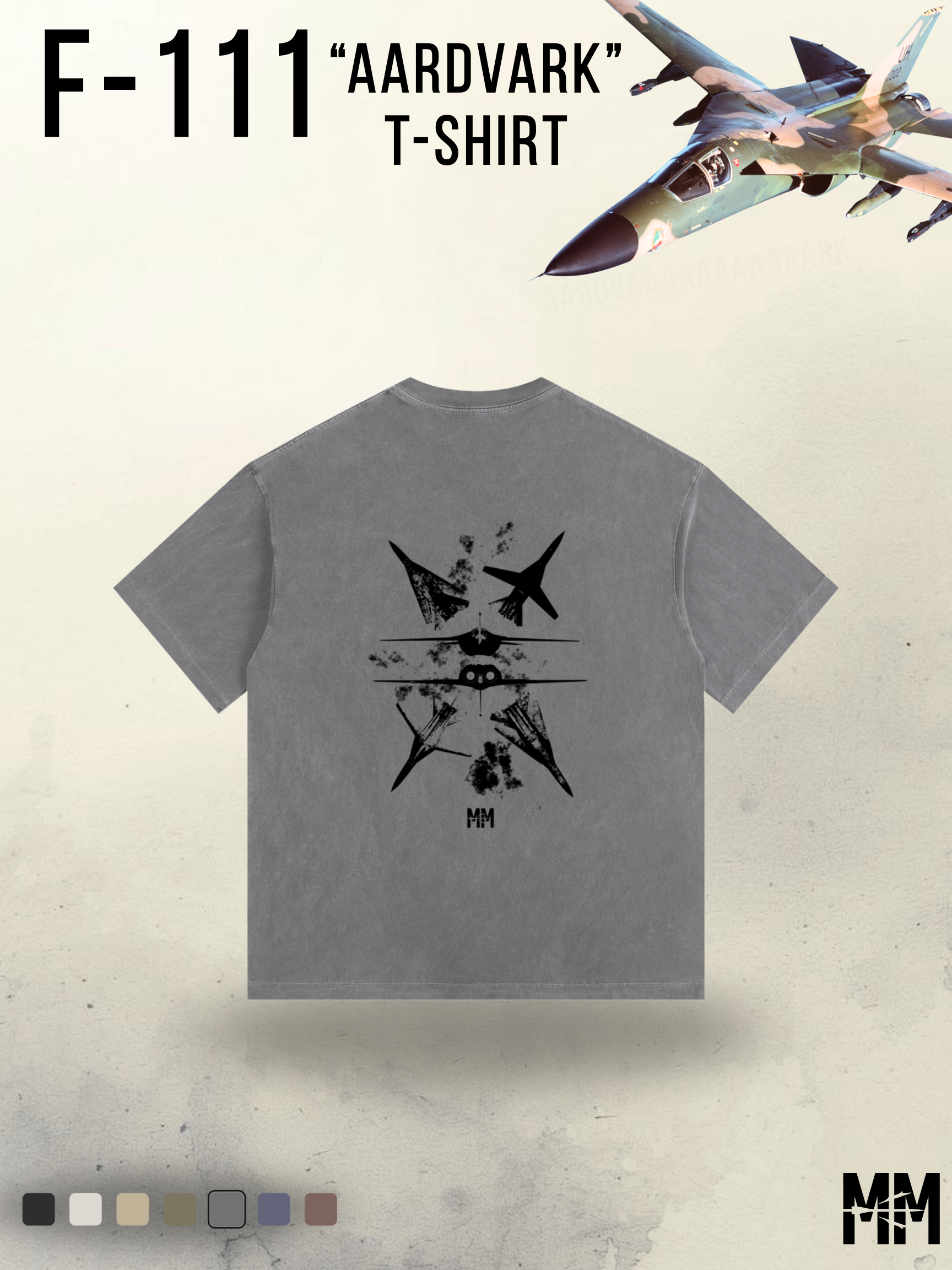 Vintage Washed F-111 T-Shirt
