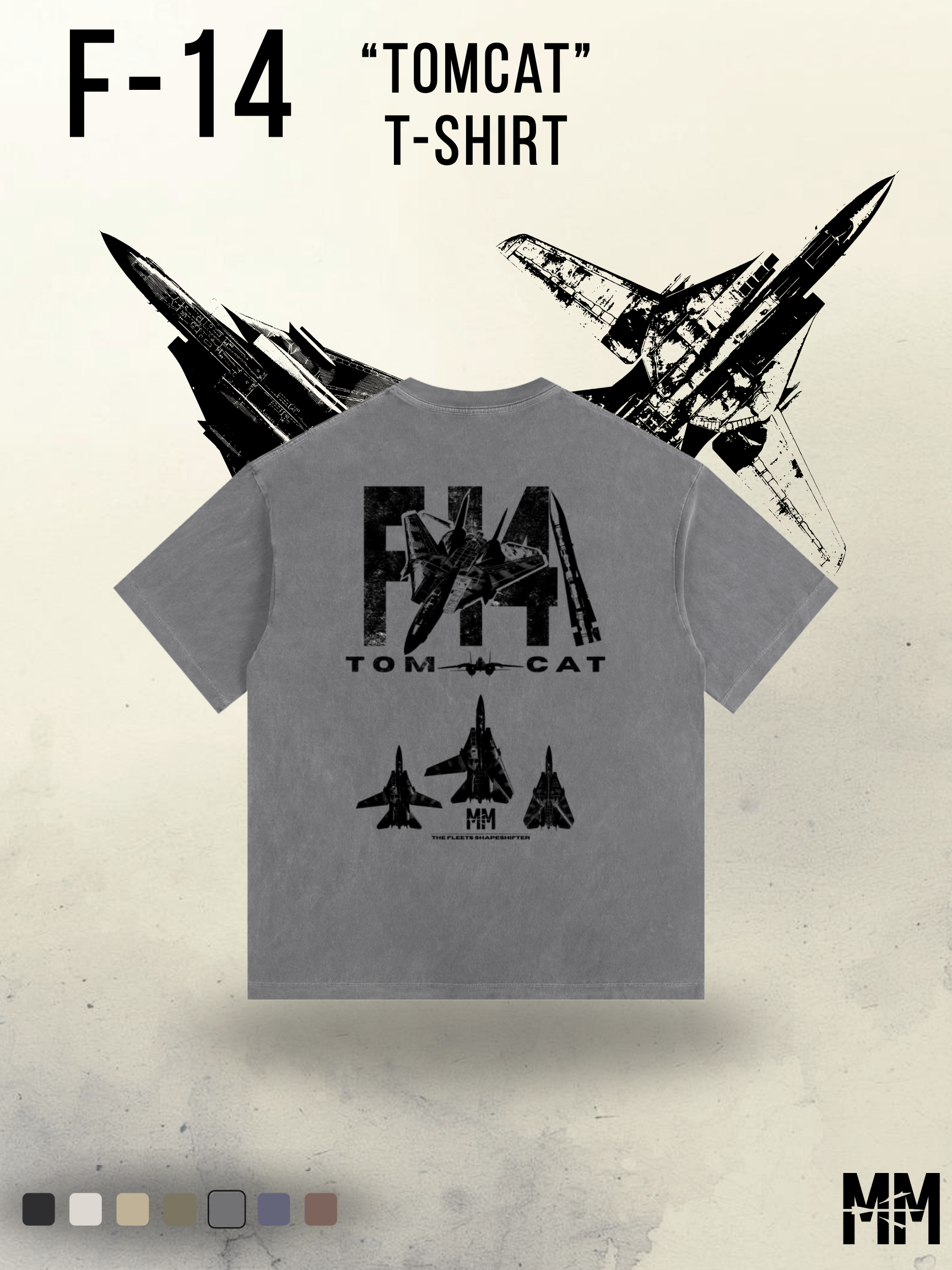 Vintage Washed F-14 T-Shirt