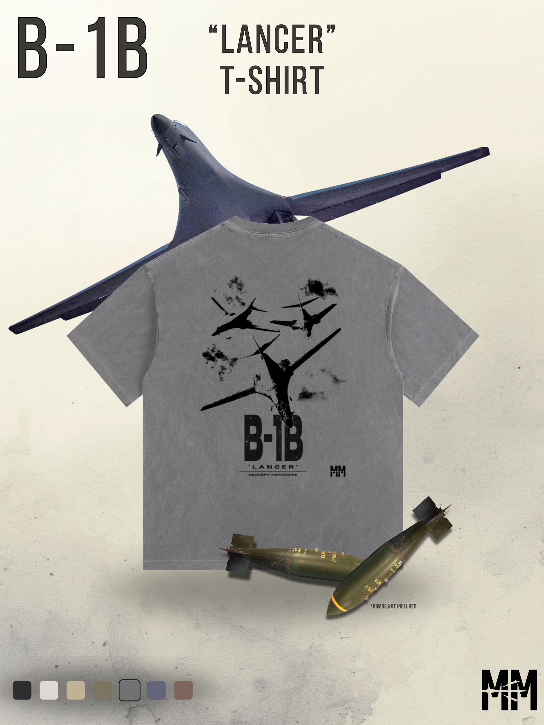 Vintage Washed B-1B T-Shirt