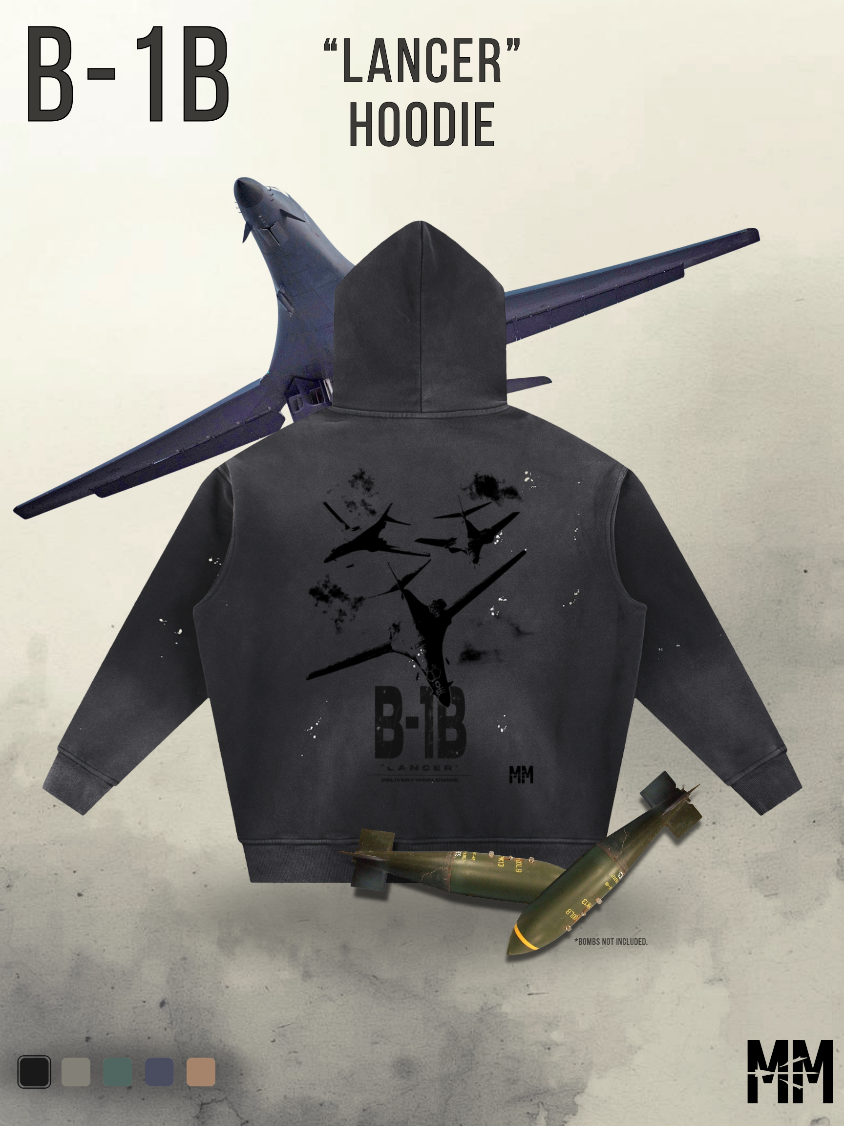 Vintage Street B-1B Hoodie