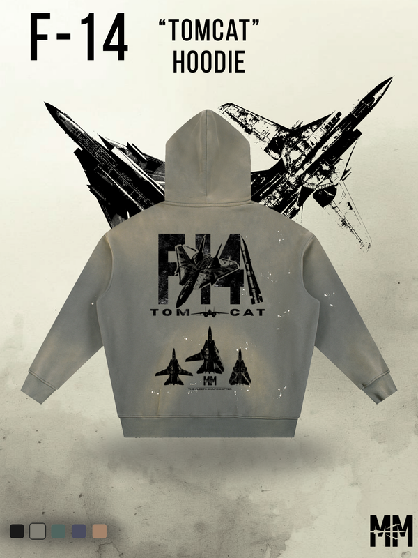 Vintage Street F-14 Tomcat Hoodie