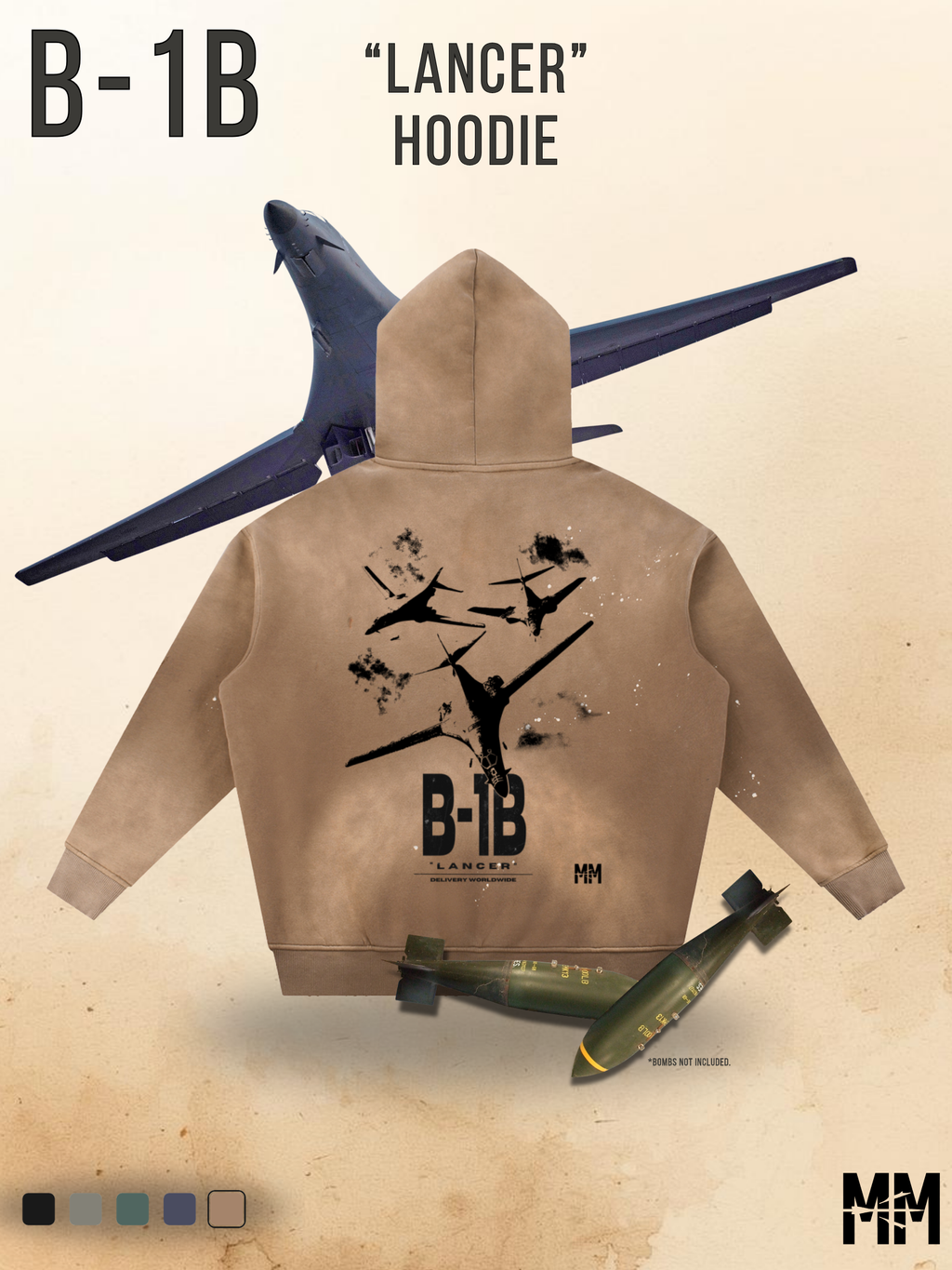 Vintage Street B-1B Hoodie