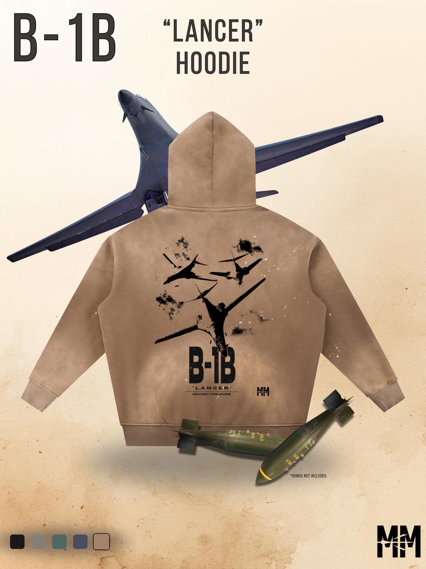 Vintage Street B-1B Hoodie