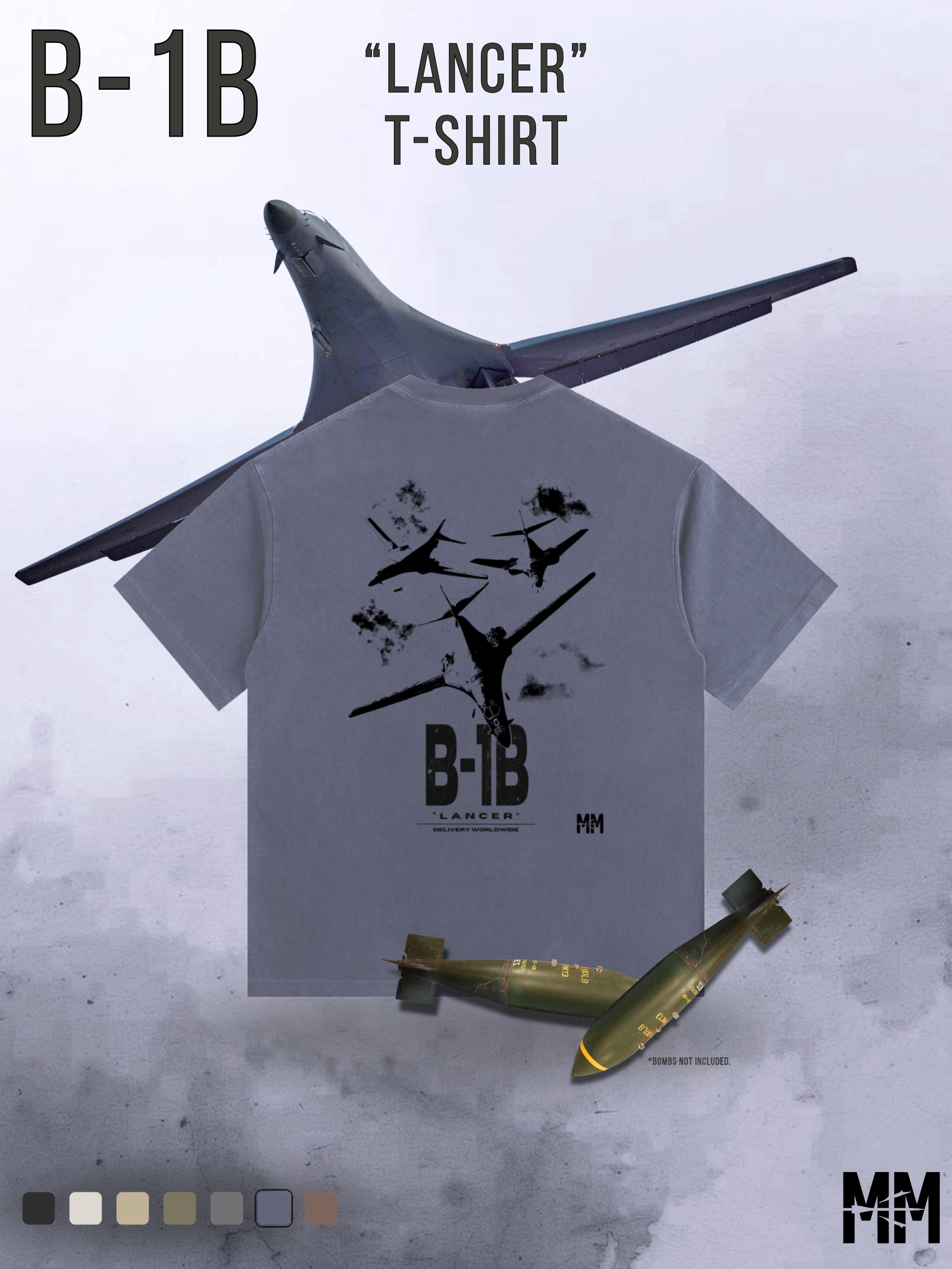 Vintage Washed B-1B T-Shirt