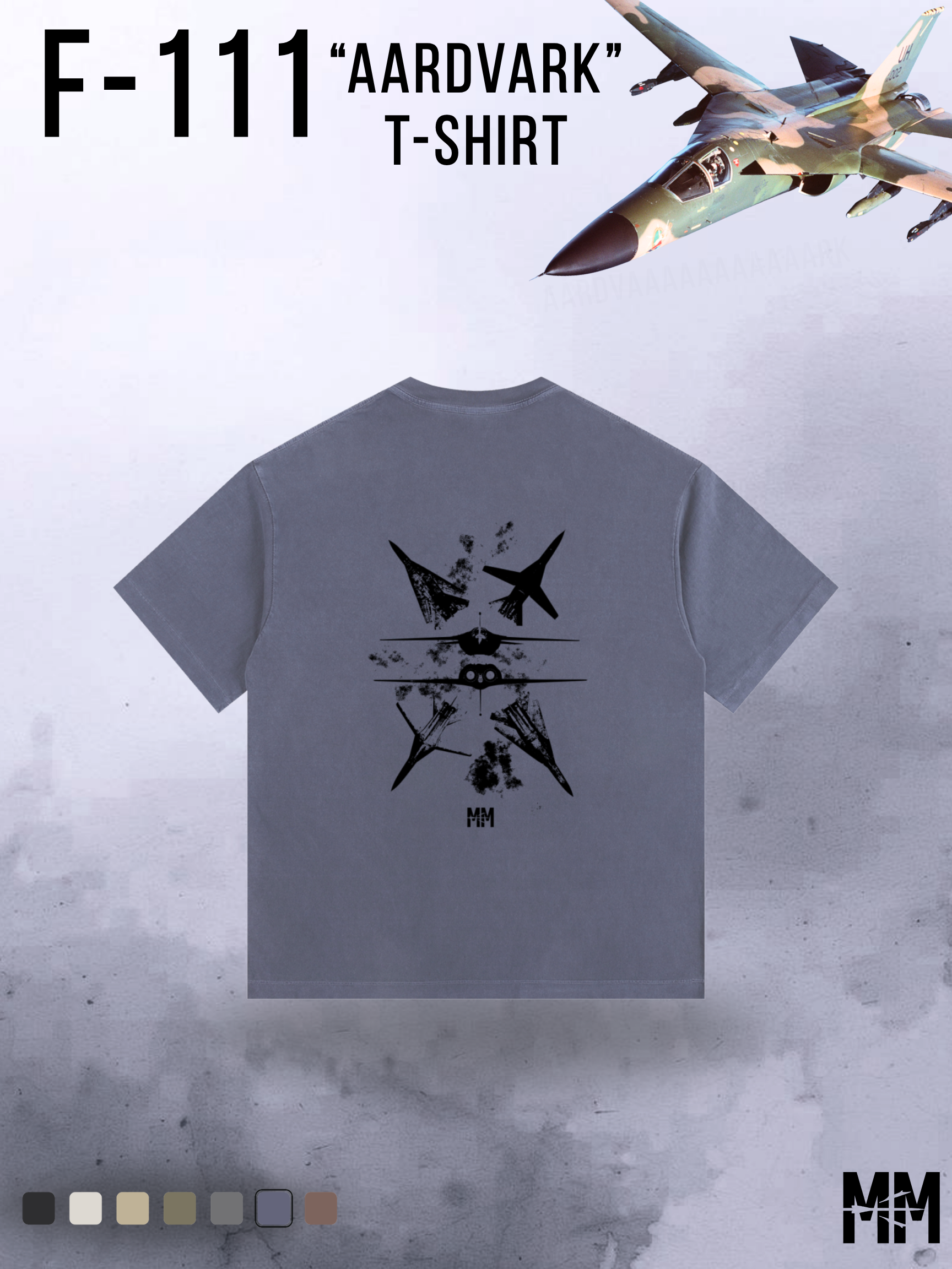 Vintage Washed F-111 T-Shirt