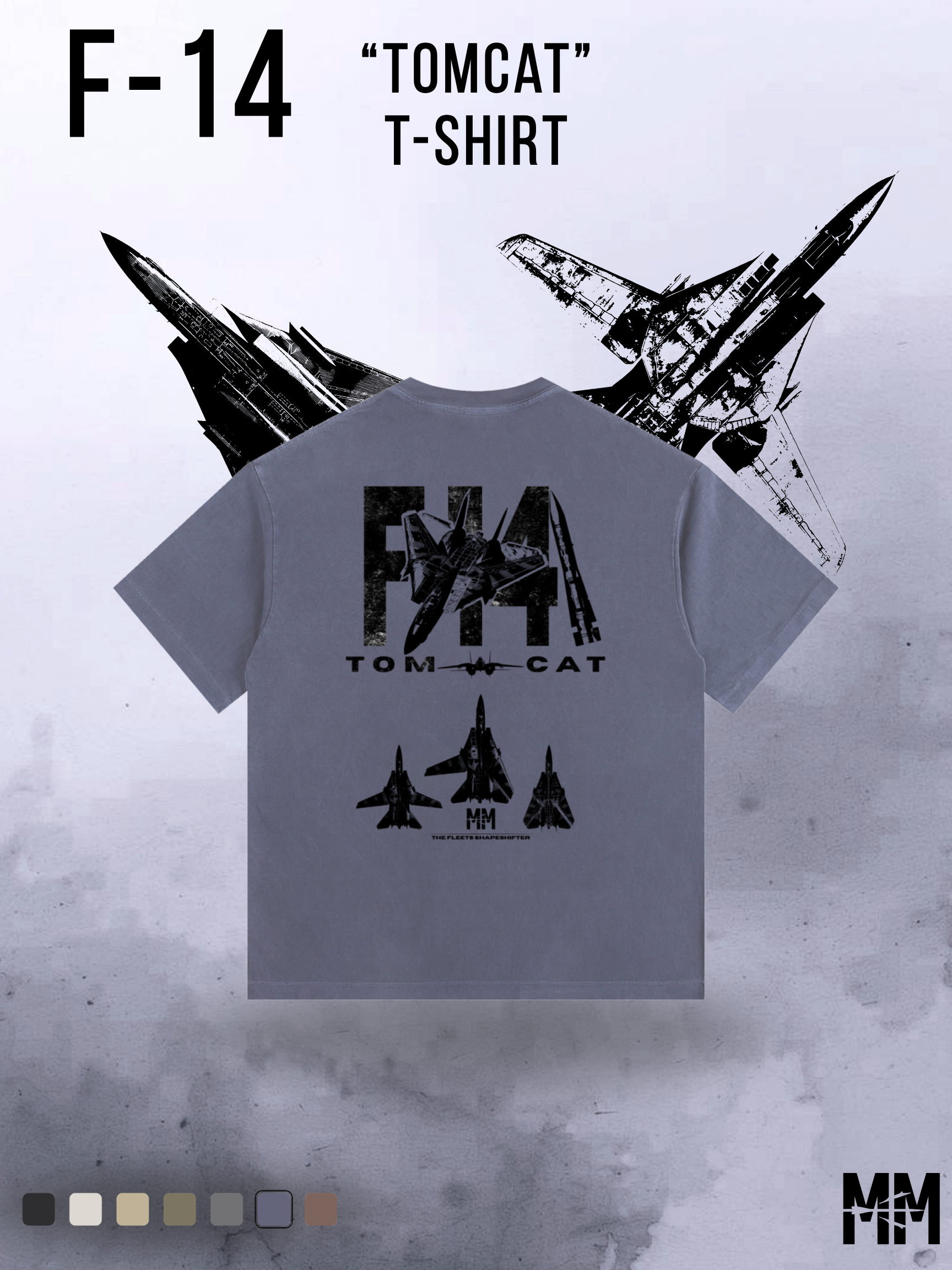Vintage Washed F-14 T-Shirt