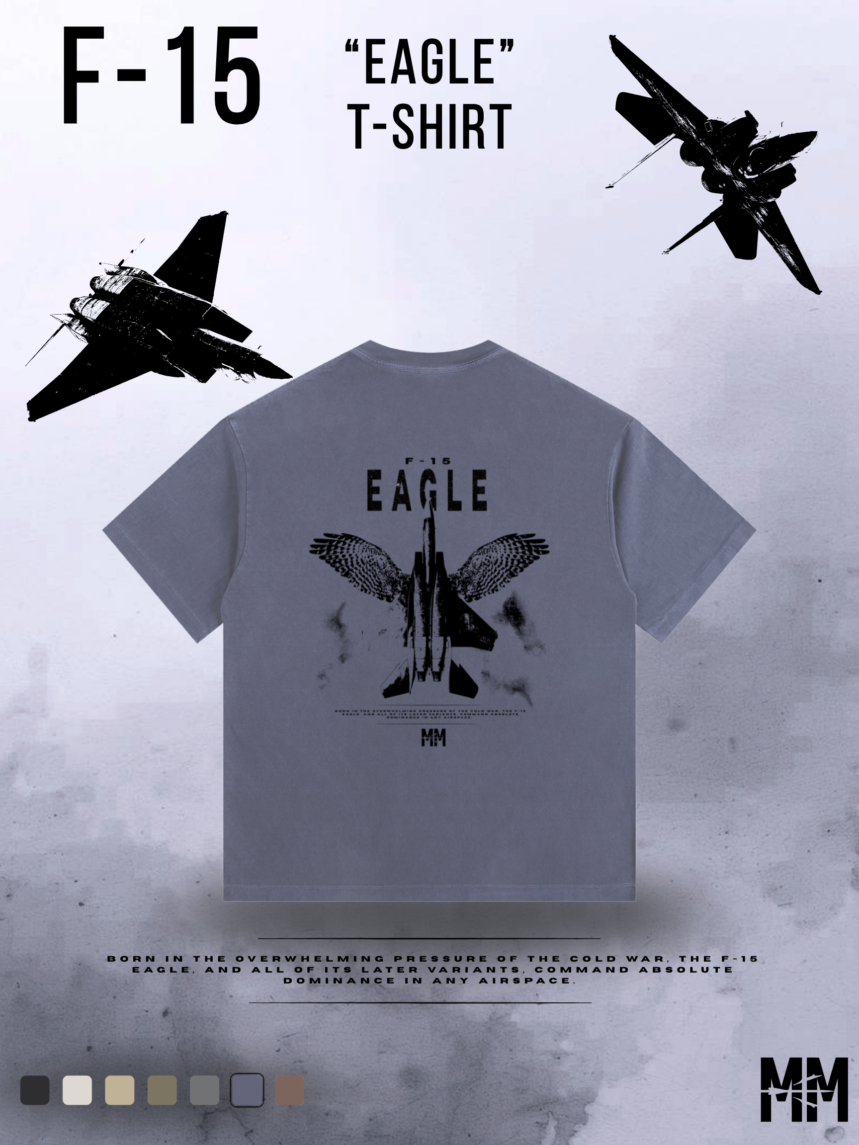Vintage Washed F-15 T-Shirt