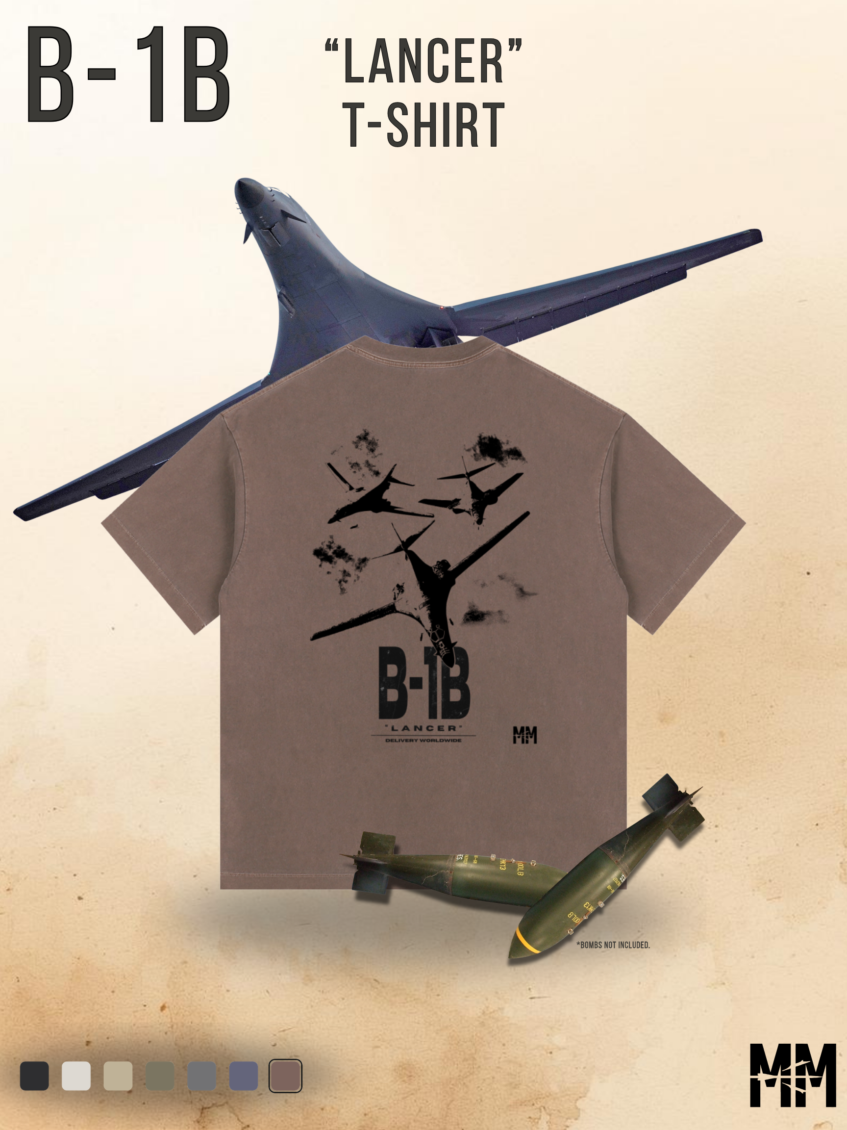 Vintage Washed B-1B T-Shirt