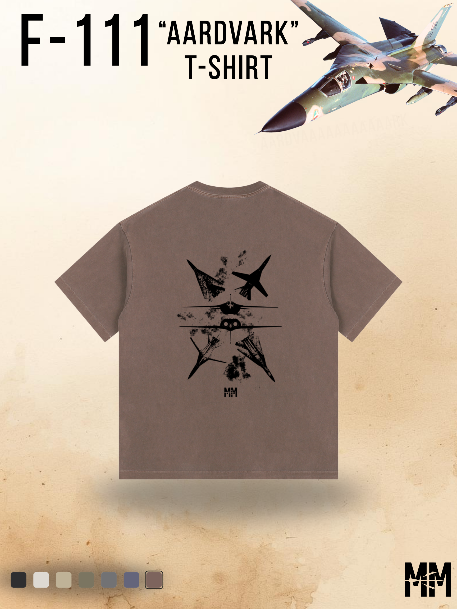 Vintage Washed F-111 T-Shirt