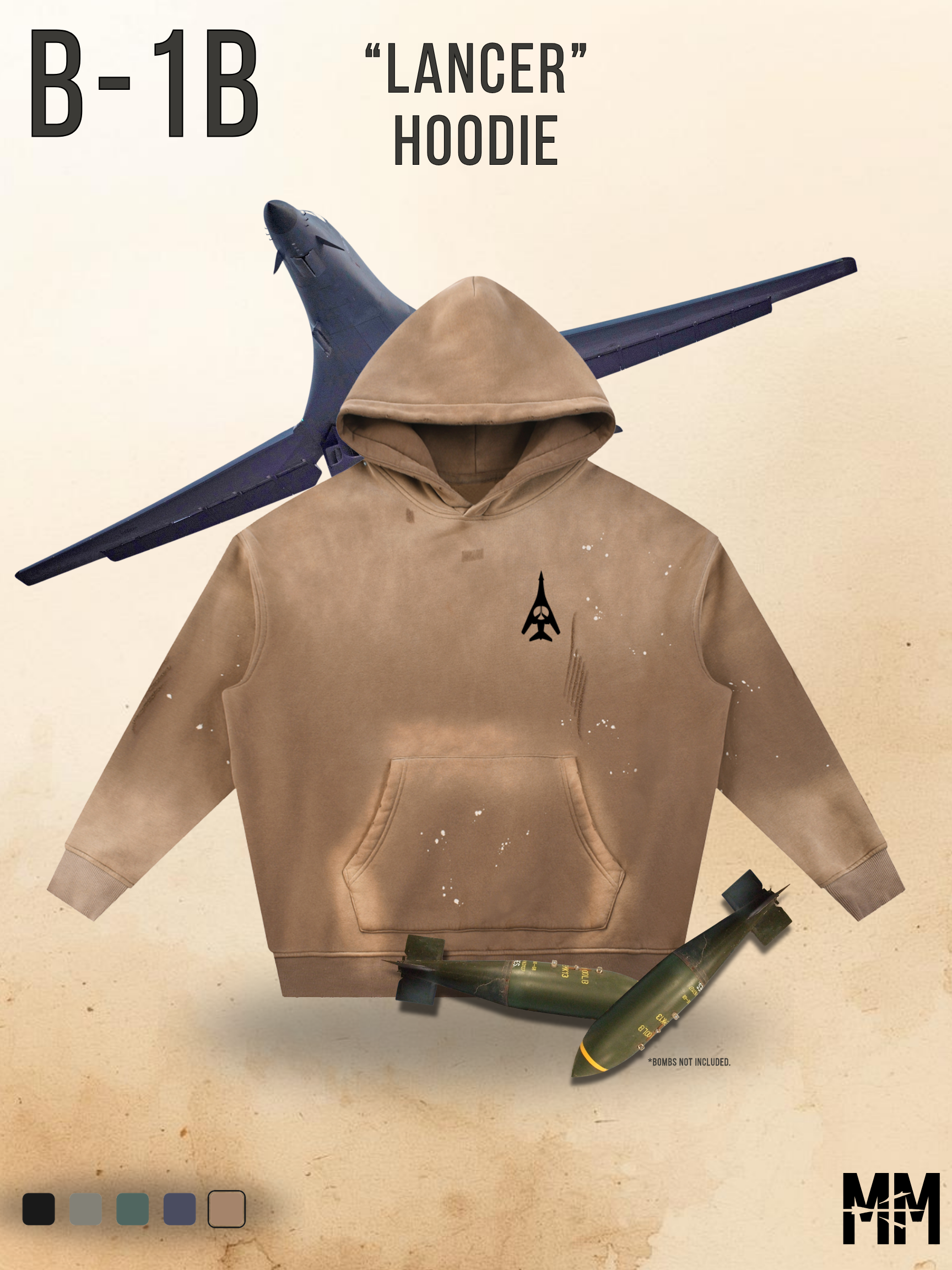 Vintage Street B-1B Hoodie