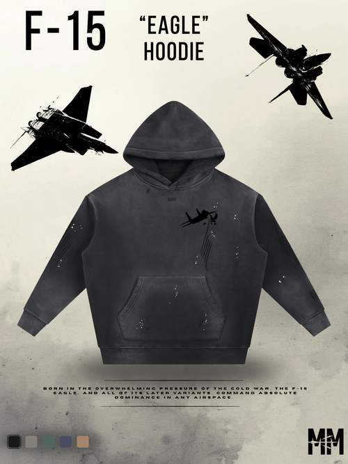 Vintage Street F-15 Hoodie