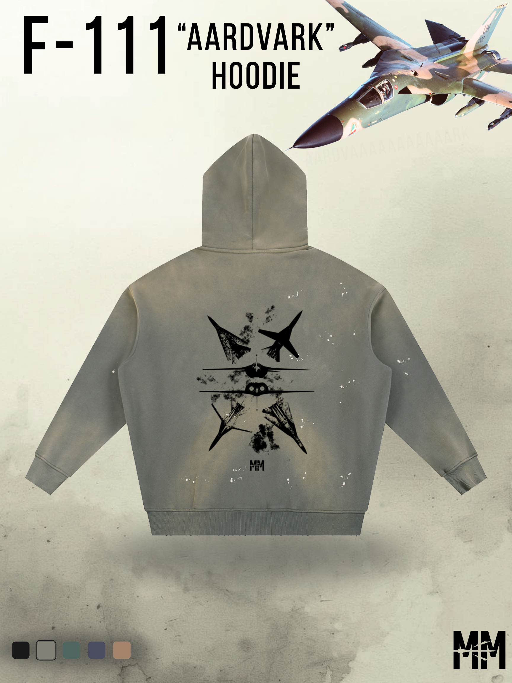 Vintage Street F-111 Hoodie