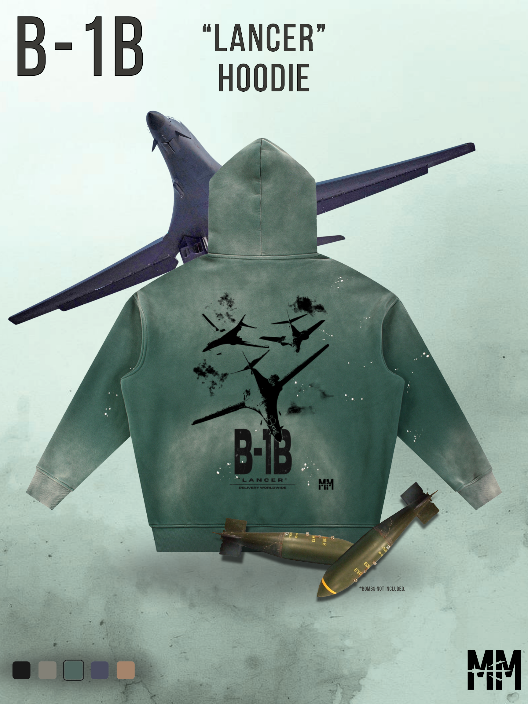 Vintage Street B-1B Hoodie