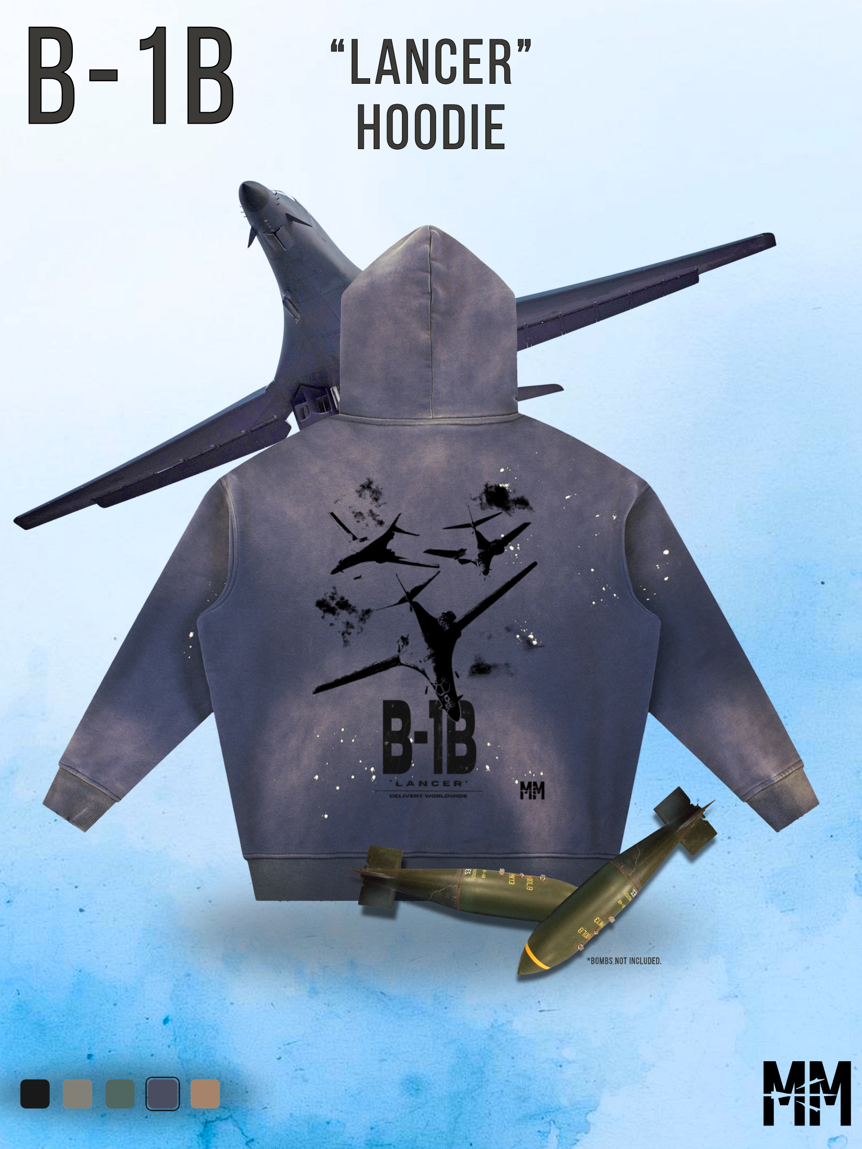 Vintage Street B-1B Hoodie