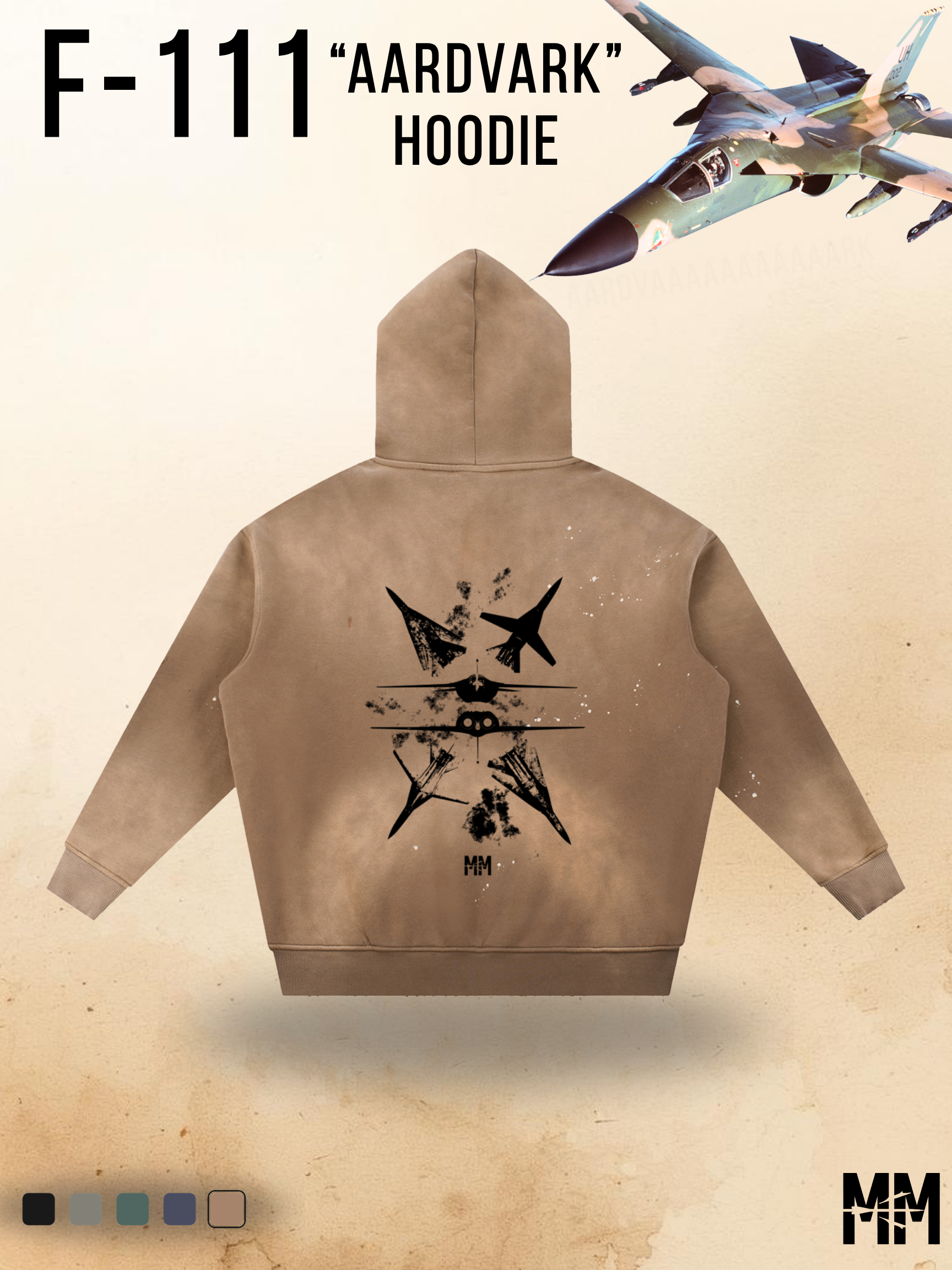 Vintage Street F-111 Hoodie